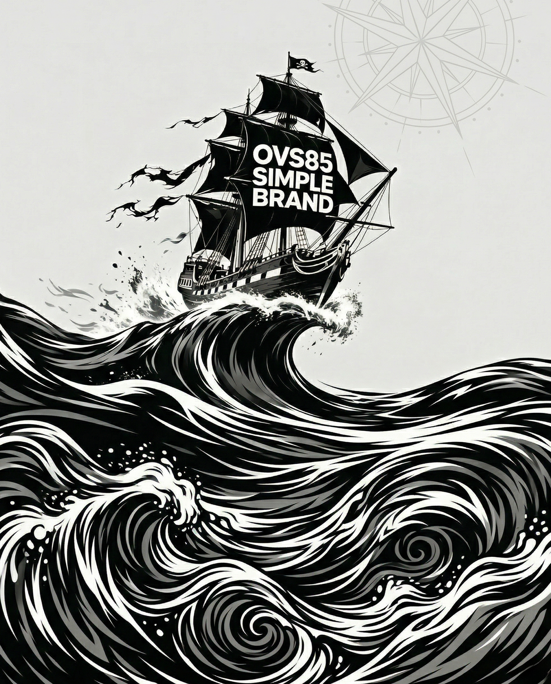 Pirate Ship Print